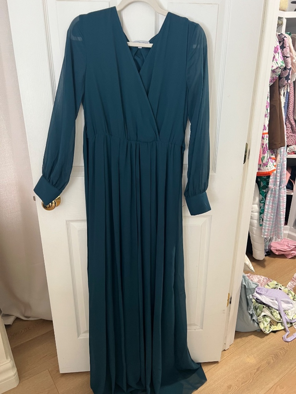 Baltic Born Lydia Maxi Dress in Teal - Picture 2 of 2